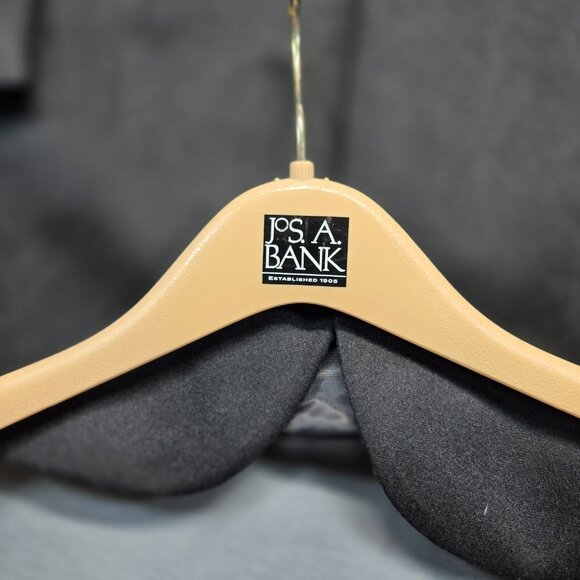 Jos A Bank 100% Cashmere Executive Blazer Men’s 44 Long Black 2 Button - Picture 3 of 16